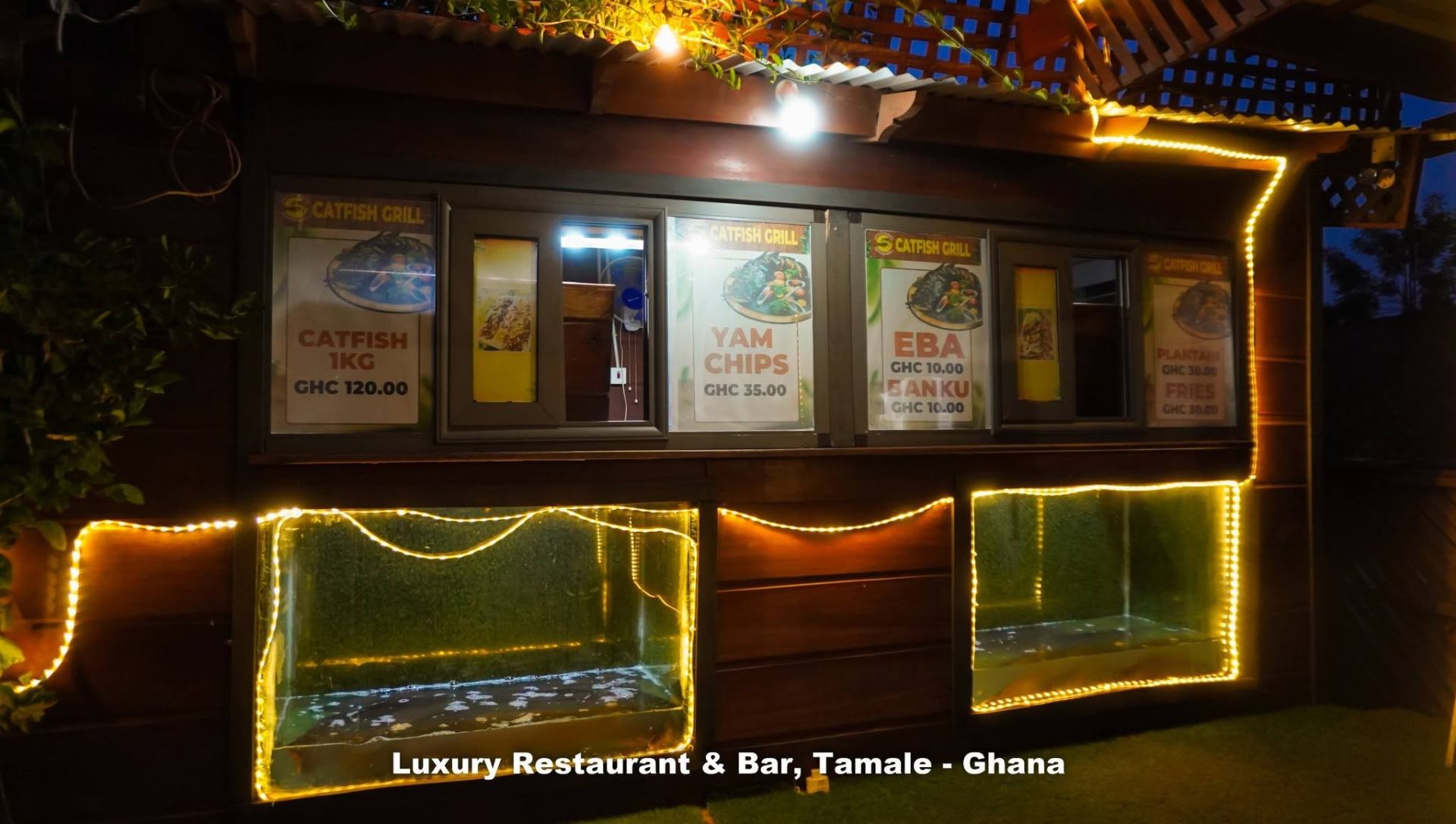 Luxury Restaurant food and ambience